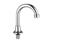 CURVED BASIN SPOUT SWIVEL TUBE CHROME PLATED 120MM