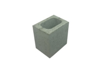 Concrete Grey Block Half Length Hollow 140 X 190 X 190