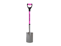Colours Digging Spade Pink D Handle